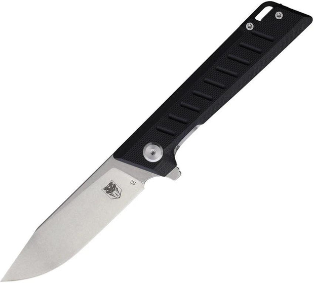 Cobratec Knives Riptide Linerlock Black CTRTDD2BLK by Cobratec Knives