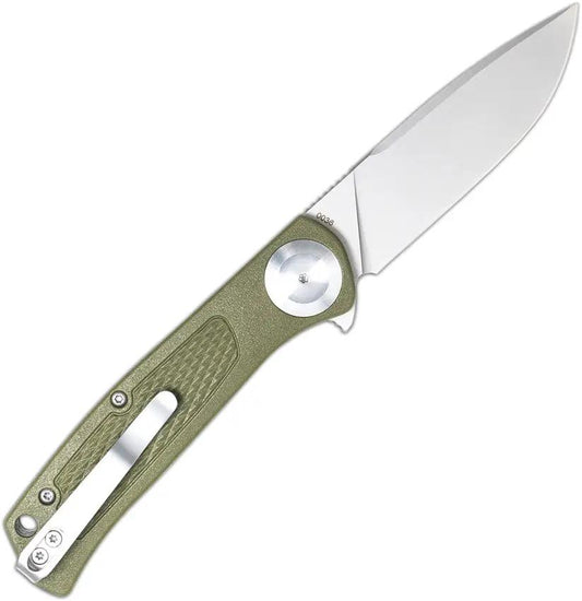 Cobratec EDC Scout Button Lock Knife With VG10 Blade OD Grivory Handle For EDC Enthusiasts by Cobratec Knives