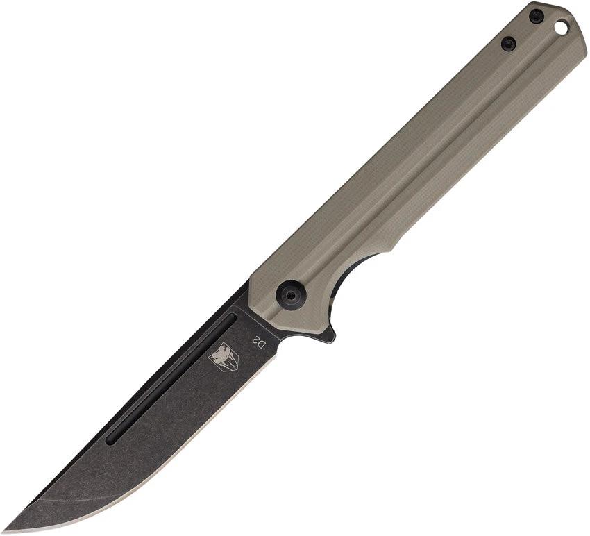 Cobratec Knives Streamline Linerlock Tan CTTANG10SL by Cobratec Knives