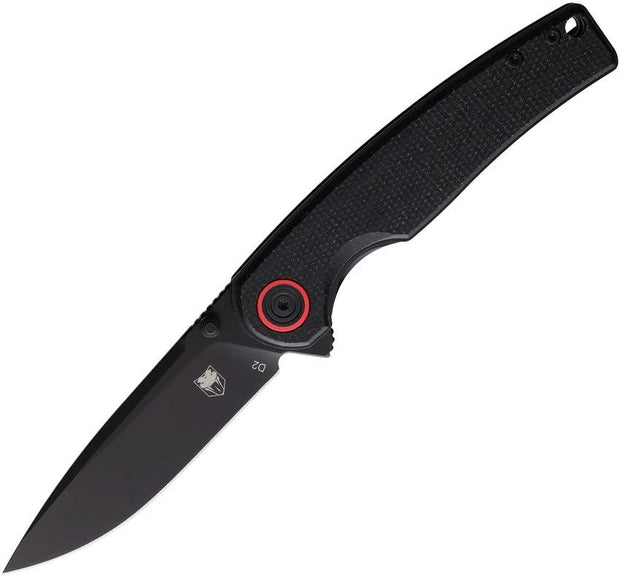 Cobratec Knives Samson Linerlock Black CTSAMSONBLK by Cobratec Knives