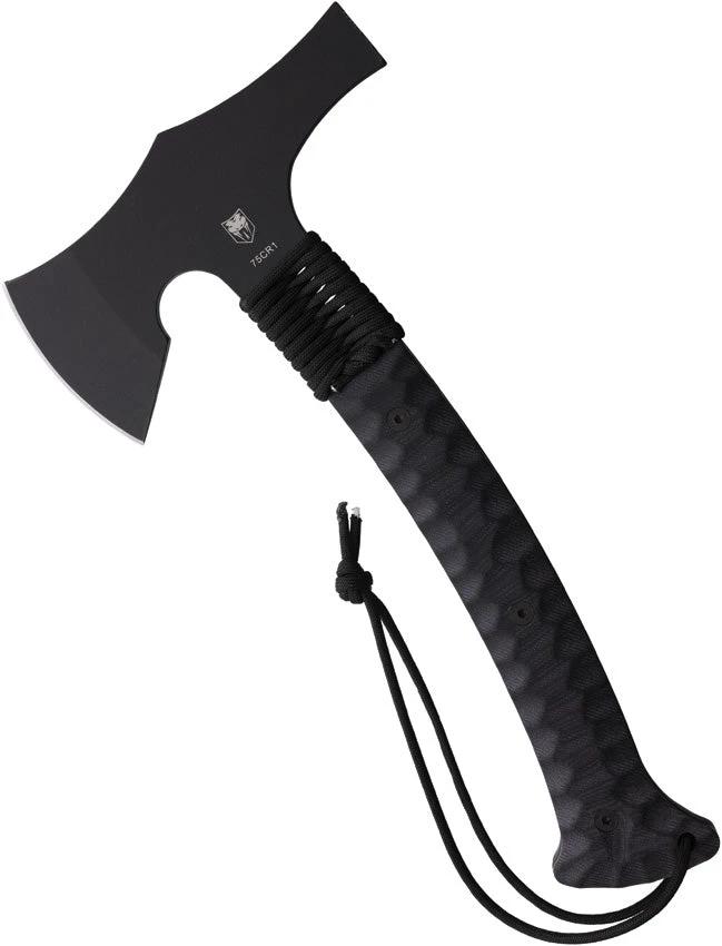 Cobratec Knives Tomahawk Black CTTHKBLK by Cobratec Knives
