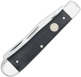 Cobratec Knives Trapper Black G10 VG10 Clip and Spey Blades EDC Knife for Collectors by Cobratec Knives