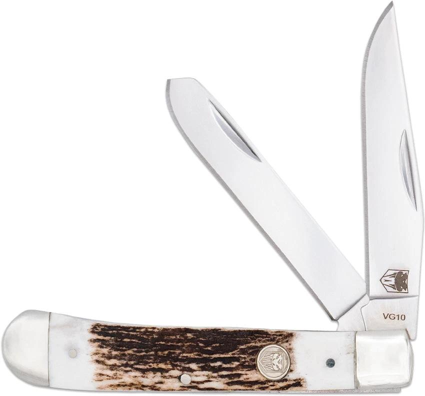 Cobratec Knives Trapper Stag CTTDTRPSTAG by Cobratec Knives