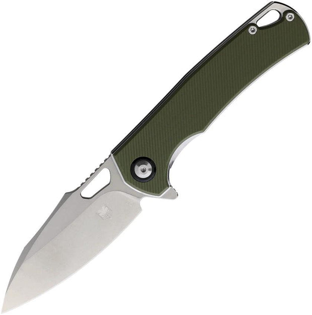 Cobratec Knives Wolverine Linerlock OD Green CTWOLVERINEGRN by Cobratec Knives
