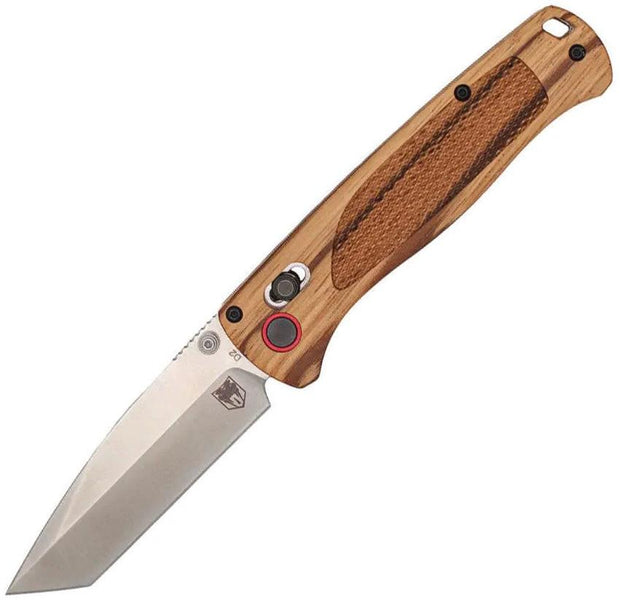 Cobratec Knives Bar Lock Zebra Wood Tanto Sat CTZWDBLTNS by Cobratec Knives