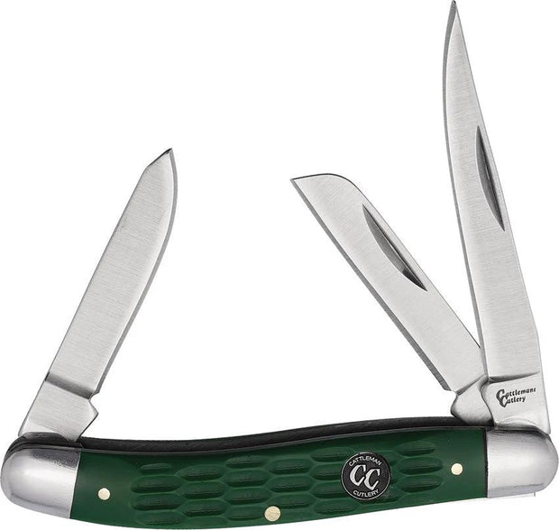 Cattleman's Cutlery Stockman Green Delrin CC0001JGD by Cattleman's Cutlery