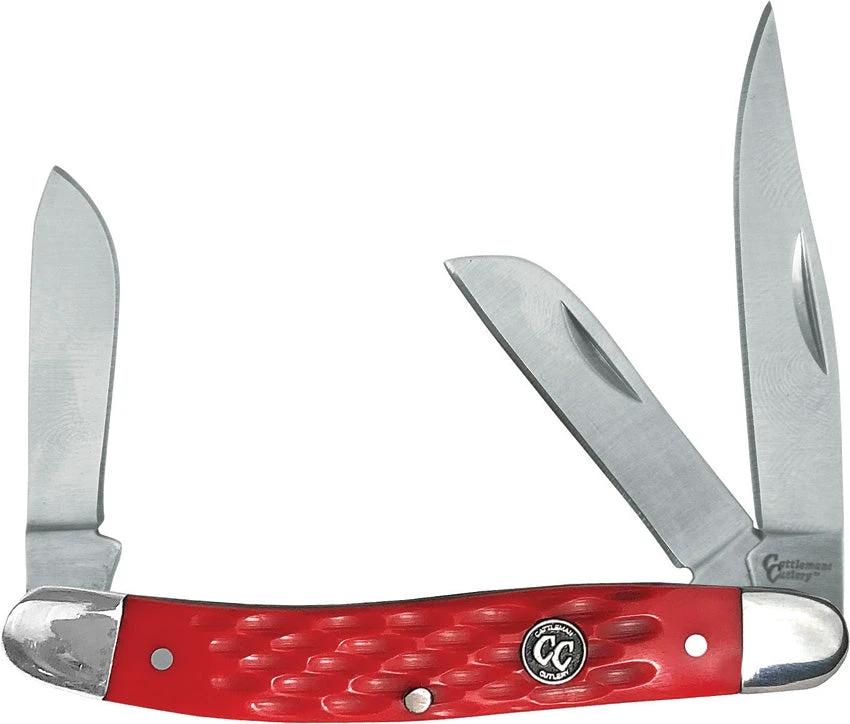 Cattleman's Cutlery Signature Stockman Red CC0001JRD by Cattleman's Cutlery