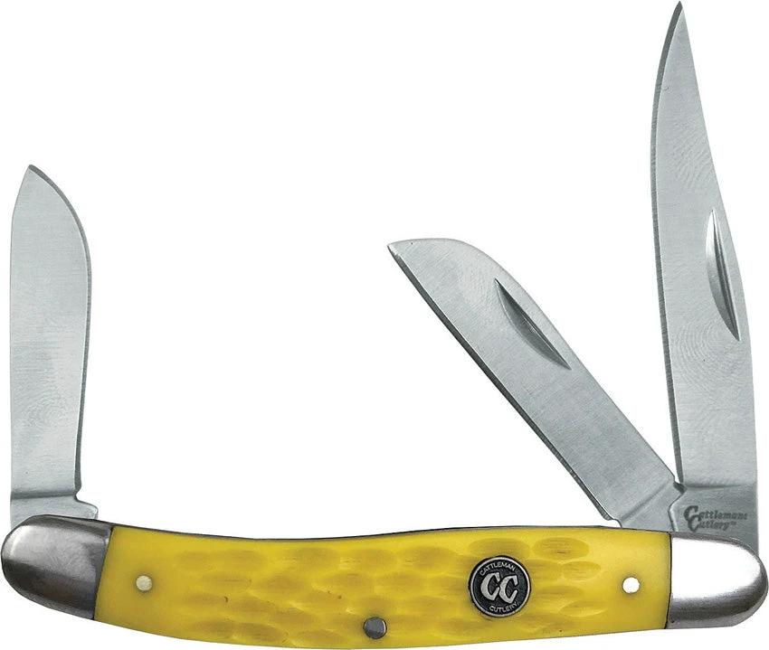 Cattleman's Cutlery Signature Stockman Yellow CC0001JYD by Cattleman's Cutlery