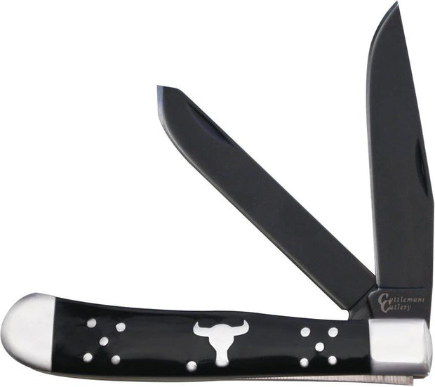 Cattleman's Cutlery Black Angus Trapper CC0002BD by Cattleman's Cutlery