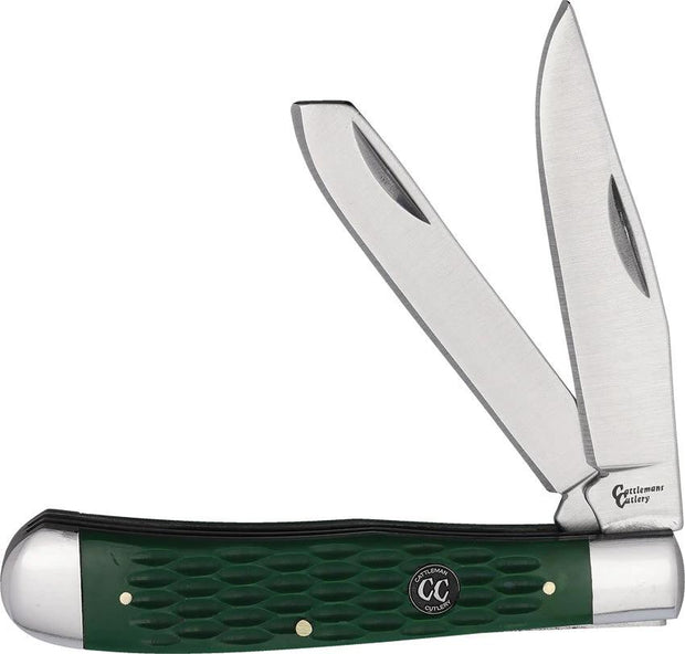 Cattleman's Cutlery CC Series Trapper Green CC0002JGD by Cattleman's Cutlery
