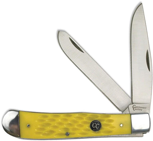 Cattleman's Cutlery Signature Trapper Yellow CC0002JYD by Cattleman's Cutlery