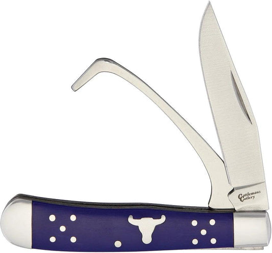 Cattleman's Cutlery Farriers Companion Blue CC0067BL by Cattleman's Cutlery