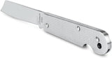 CIMO Slip Joint Knife 3.5 Inch Closed 2.5 Inch Mirror Stainless Blade Textured Handle Lanyard Hole EDC Pocket by CIMO