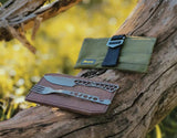 Cimo Camp Knife Fixed Blade IC1801, 7 Inch Overall, 3 Inch Satin 420 Stainless Drop Point Blade, Green Nylon Pouch by CIMO