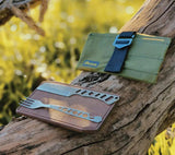 CIMO Camp Knife Fixed Blade IC2802 For Outdoor Enthusiasts, 7in Overall, 3in Stonewash Blade, Lanyard Hole by CIMO