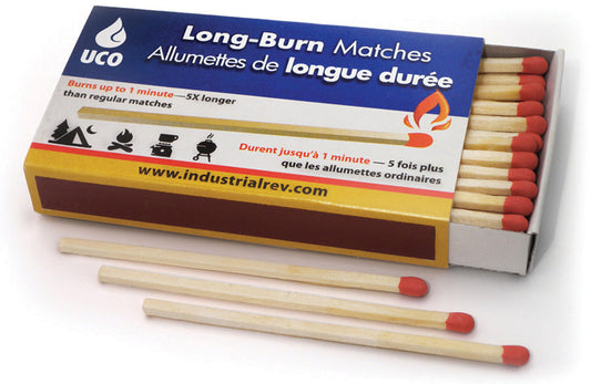 UCO Long Burn Matches ORMD MT-LONG-BULK