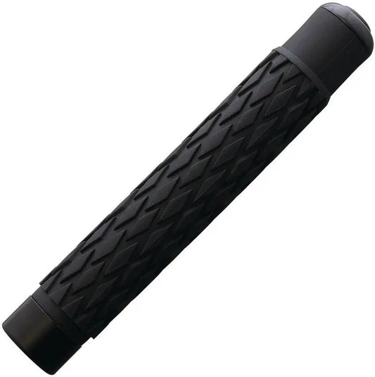 Police Force Tactical 16 Inch Expandable Steel Baton PF16T - Solid Steel With Rubber Handle And Nylon Holster by Police Force Tactical
