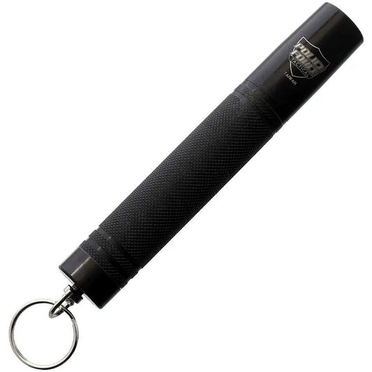 Police Force Tactical Expandable Steel Baton 12 PF12TKR - Expands From 6.5 To 12 Inches With Locking Quick Release by Police Force Tactical