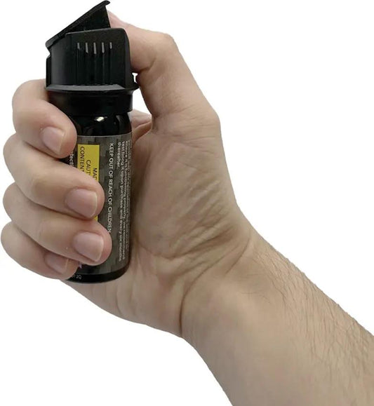 Streetwise Sticky Gel Pepper Spray ORMD SWSG8FT 2 Oz Police Strength 12 Foot Range Sticks To Attacker UV Dye Clam Packed by Streetwise Products