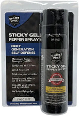 Streetwise Products Sticky Gel Pepper Spray 4oz SWSG11FT - Wind Resistant Gel That Sticks To Attacker Up To 15 Feet by Streetwise Products