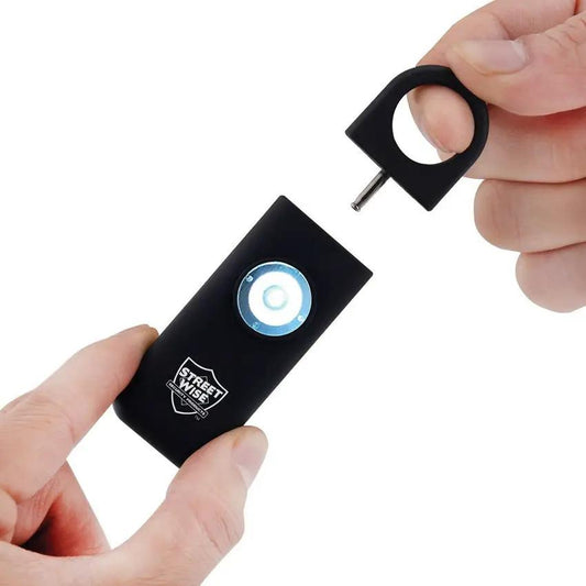 Streetwise Products SOS Pull Pin Alarm - 130dB Alarm With Bright Strobe Light And Fast Activation by Streetwise Products
