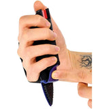 Police Force Tactical Strike And Spray - Blue Pepper Spray With UV Dye And Sharp Edge For Quick Incapacitation by Police Force Tactical