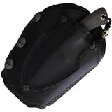 Survival Cuffs Apex Grizzly Survival Cuff Hidden Wallet Black Leather Adjustable Fit by Survival Cuffs