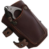 Survival Cuffs Raptor Eagle Survival Cuff - Hidden Wallet Inside Cuff And AEB H Stainless Blade by Survival Cuffs