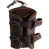 Survival Cuffs Raptor Eagle Survival Cuff - Hidden Wallet, AEB-H Blade, Leather Paracord Cuff with Adjustable Fit by Survival Cuffs