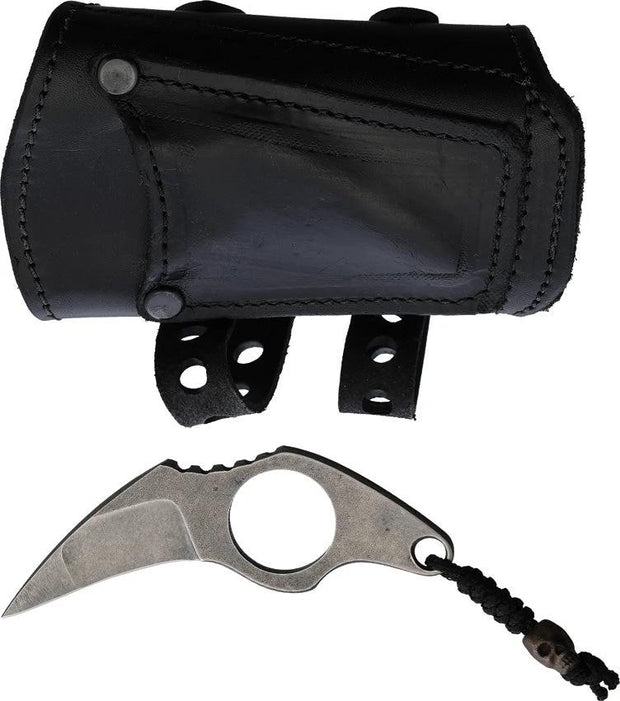 Survival Cuffs Raptor Raven Survival Cuff RAPT-RBLK-BLK by Survival Cuffs
