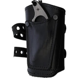 Survival Cuffs Raptor Raven Survival Cuff - Leather Wallet Cuff With Hidden Card Slot And Paracord Lanyard by Survival Cuffs