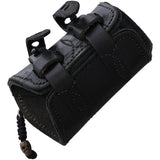 Survival Cuffs Raptor Raven Survival Cuff - Leather Wallet Cuff With Hidden Card Slot And Paracord Lanyard by Survival Cuffs