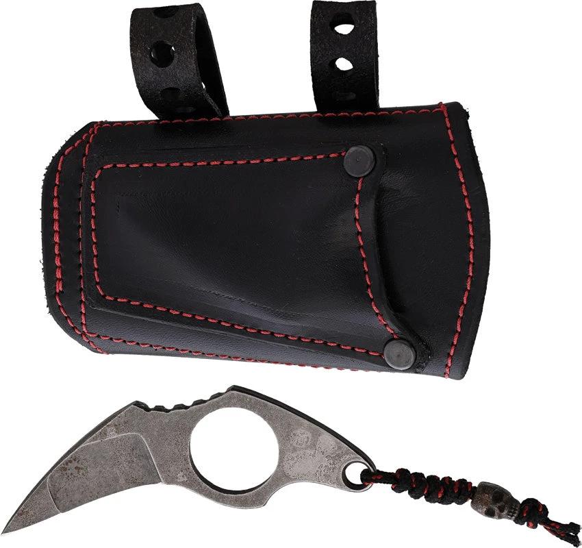 Survival Cuffs Raptor Hawk Survival Cuff RAPT-RBLK-RED by Survival Cuffs