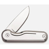 Craighill Rook Framelock Knife Stainless 12C27 Blade, Satin Finish, Extended Tang, EDC Ready by Craighill