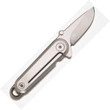 Craighill Lark Framelock Knife Stainless 12C27 Blade Compact 2.6 Inch Closed EDC Ready for Knife Enthusiasts by Craighill