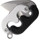 Craighill Sidewinder Mini Linerlock Knife For EDC Fans Compact 2.5in Closed Blade With Interlocking Hilt by Craighill
