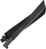 Coghlan's Machete 18 Inch Black Coated High Carbon EN42J Blade With Cordura Sheath For Rugged Outdoor Survival by Coghlan's