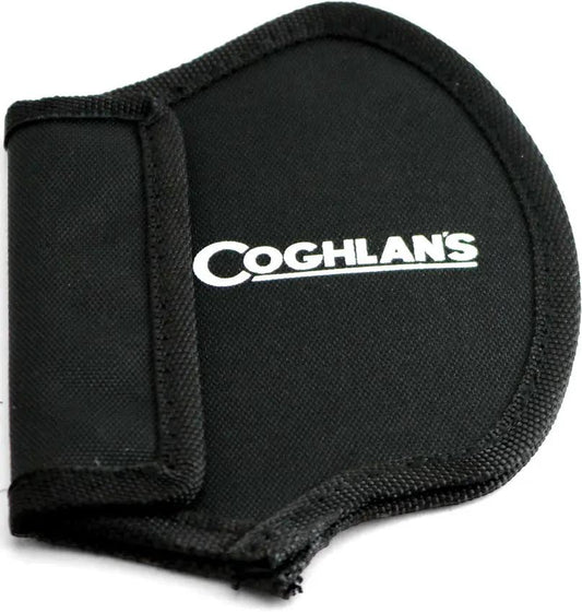 Coghlan's Pack Axe 1160 Satin Carbon Steel 4.5 Inch Edge Rubber Handle Belt Sheath For Campers by Coghlan's