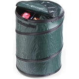 Coghlans Pop Up Camp Trash Can 111L Heavy Duty Poly Carry Handles Zip Closure for Campers by Coghlan's