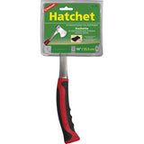 Coghlan's Hatchet 2060 Stainless Head 4.75in with 3.25in Cutting Edge Ergonomic Rubber Handle Campers Nylon Sheath by Coghlan's