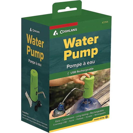 Coghlan's USB Rechargeable Water Pump For Campers One Touch Dispense 30 Gallons Outdoor Enthusiasts by Coghlan's