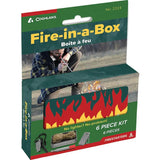 Coghlans Fire In A Box All In One Fire Starter Kit Waterproof Magnesium Flint For Outdoor Enthusiasts by Coghlan's