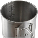 Coghlan's Camp Mug 2309 Durable 21 Oz Stainless Steel With Wide Mouth And Folding Handles For Outdoors by Coghlan's