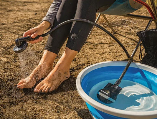 Coghlan's Portable Shower USB-C Rechargeable, 40-Min Battery, Submersible, Handheld for Outdoor Adventures by Coghlan's