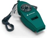 Coghlan's Six Function Survival Whistle With LED Light Compass Magnifier Thermometer Mirror For Outdoor Enthusiasts by Coghlan's