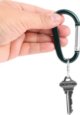 Coghlan's 8mm Carabiner Keyring With Spring Loaded Closure Durable Aluminum For Campers And Outdoor Enthusiasts by Coghlan's