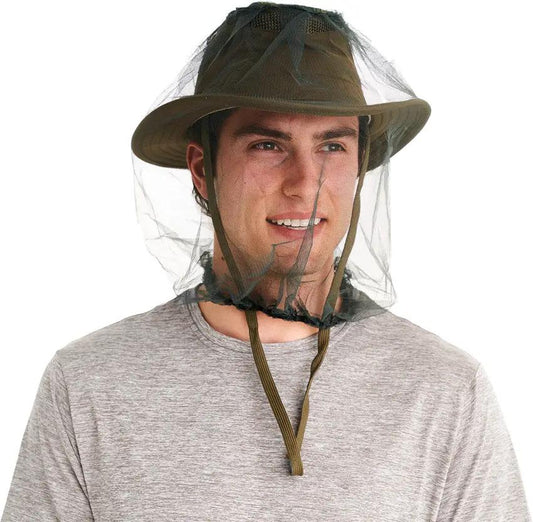 Coghlans Mosquito Head Net Packable Lightweight Mesh With Elasticized Neck One Size Fits Most For Campers by Coghlan's