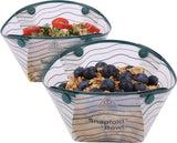 Coghlans Snapfold Bowls 2 Pack Lightweight Durable Collapsible 500ml Camping Set for Backpackers by Coghlan's