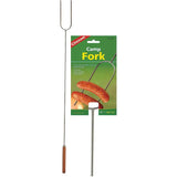 Coghlan's Camp Fork 41 Inch Heavy Duty Chrome Plated Steel With Wooden Handle Hang Packaged Camping by Coghlan's