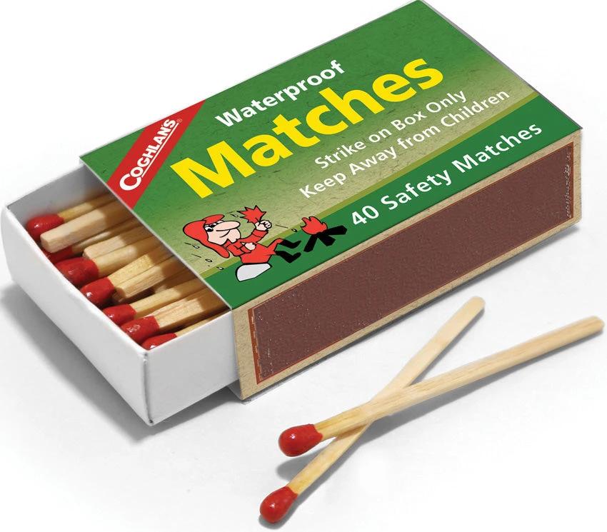 Coghlan's Waterproof Matches 4Pk 940BP by Coghlan's